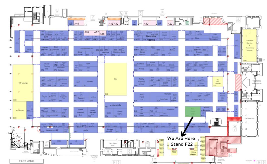 Decorex map